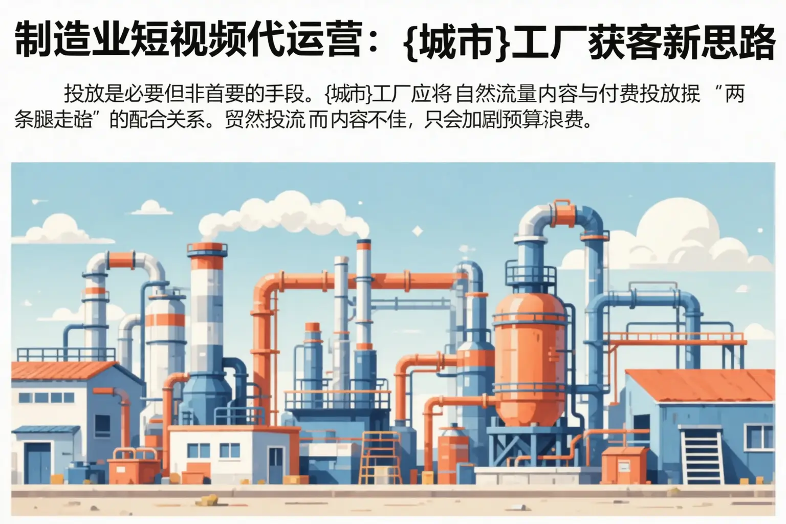 制造业短视频代运营：双台子工厂获客新思路